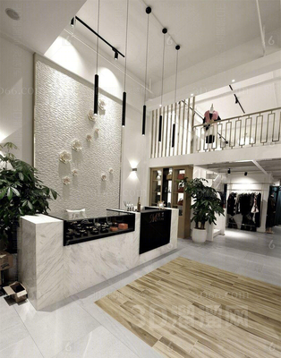 臺州市品軒裝飾工程 費(fèi)羅娜服裝店米蘭精品店裝飾工程設(shè)計